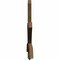 Ekena Millwork Davenport Rough Sawn Timber Gable Bracket, Western Red Cedar, 60"W x 32"H x 2"D x 4"F, 13/12 Pitch GBW060X32X0204DAV00RWR - alternate 5